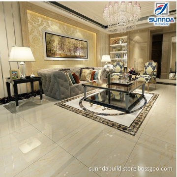 China wholesale marble golden yellow tulip looking polished indoor bathroom porcelain wall and flooring tiles in stock